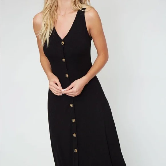 Button Down Dress - Picture 2 of 2